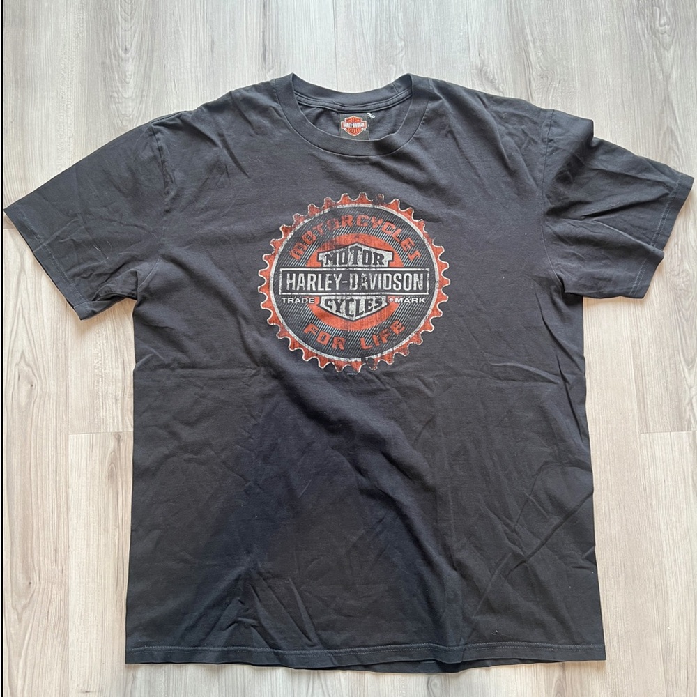 Black Harley Davidson Tee